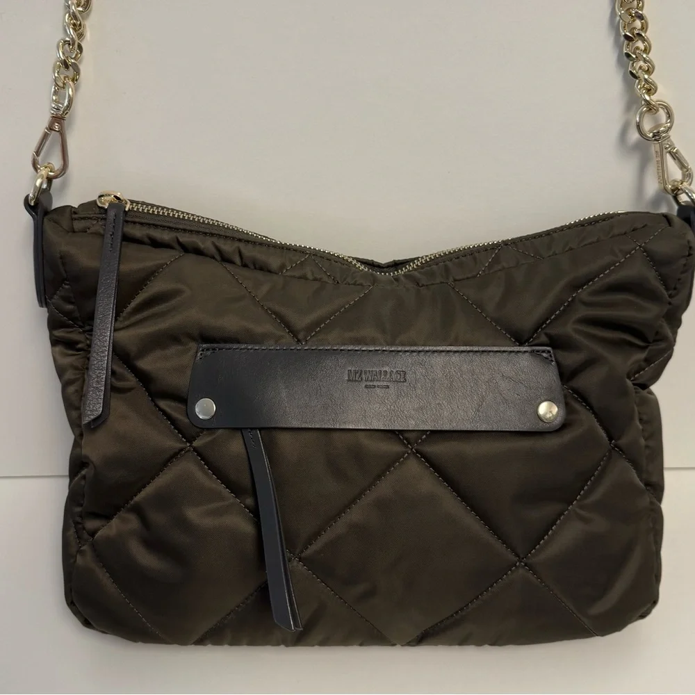 MZ Wallace Quilted Madison Crossbody in Magnet - Picture 4 of 8